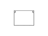 1set411022r0000 PVC Cable Trunking Accessory, 80 x 60mm