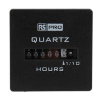 896-6894 RS PRO Hour Meter, 6 Digit Analogue, 50Hz, 90 → 264 V ac