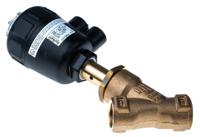 185356 Burkert Angle type Pneumatic Actuated Valve, G 3/4in, 16 bar