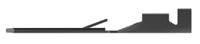160859-2 TE Connectivity FASTIN-FASTON .250 Uninsulated Male Spade Connector, Tab, 6.35 x 0.81mm Tab Size, 0.5mm² to 1mm²