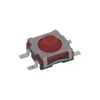 tlsmdt3c020glfs C & K IP54 Red Round Tactile Switch, SPDT 50 VA Surface Mount