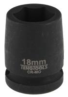 920518n Teng Tools 18mm, 1/2 in Drive Impact Socket, 30 mm length