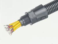 7tca296000r0964-al34m32c90bl Adaptaflex 90° Elbow, Conduit Fitting, 34mm Nominal Size, M32, Nylon 66, Black IP66 rating