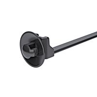 126-00081-t50sosksft65e-pa66hs-bk HellermannTyton Cable Tie, Releasable, 156mm x 4.6 mm, Black PA 6.6 Heatstabilised, Pk-500