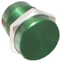 cps16nf-algn CAMDENBOSS Piezo Switch, Momentary, 1-pole on-off switch, IP68, Wire Lead, 200 mA @ 24 V, -40 → +125°C Green