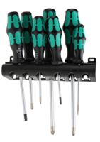 05105630001 Wera Phillips; Pozidriv; Slotted; Torx Screwdriver Set, 14-Piece