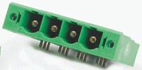 1913730 Phoenix Contact, 10.16mm Pitch, COMBICON PC, 4 Way, Right Angle, Pluggable Terminal Block, Header, Through Hole, Solder