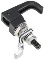 62-10-25 Southco Black Zinc Locking Handle, Compression Latch