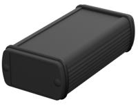 84066150hmt1-abph-600-0150 Bopla Alubos (Set) Series Black Aluminium General Purpose Enclosure, IP65, Black Lid, 57 x 32 x 150mm