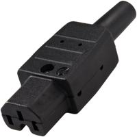 282-5497 RS PRO C15 Cable Mount IEC Connector Socket, 10A, 250 V