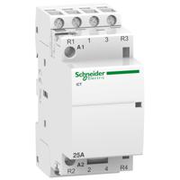 a9c20838 Schneider Electric Acti 9 ICT iCT Contactor, 230 V ac Coil, 4-Pole, 25 A, 2NO + 2NC, 400 V ac