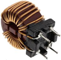 744822301 Wurth 1 mH ±30% Leaded Inductor, 3A Idc, 35mΩ Rdc, WE-CMB
