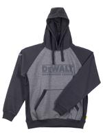 stratford-m DeWALT Stratford Grey 35% Cotton, 65% Polyester Work Hoodie M