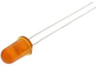 hlmp-d401 Broadcom1.9 V Orange LED 5mm Through Hole, HLMP HLMP-D401