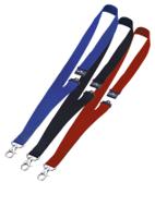 8137-01 Durable Black Lanyard