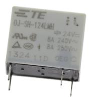 oj-sh-124lmh TE Connectivity PCB Mount Power Relay, 24V dc Coil, 8A Switching Current, SPST