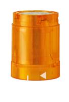 84831075 Werma 848 Series Yellow Blinking Effect Beacon Unit, 24 V ac/dc, LED Bulb, AC, DC, IP54
