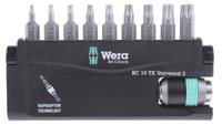 05057115001 Wera Impact Bit Set 10 Pieces, Hexagon, Torx