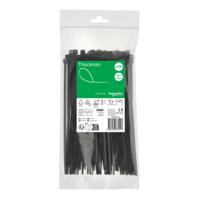imt46412 Schneider Electric Cable Tie, , 200mm x 4.8 mm, Black Nylon, Pk-1