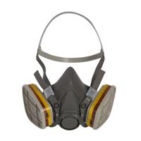 6300 3M 6000 Series Half-Type Respirator Mask, Size Large