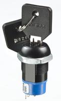 lk5egb126m3 APEM Keylock Switch, 4 A 3-Way Common-Key