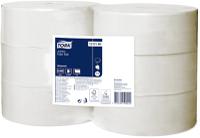 120160 Tork 6 rolls of 2400 Sheets Toilet Roll, 1 ply