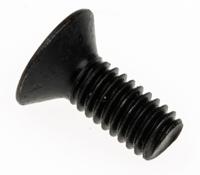 281-423 RS PRO Black, Self-Colour Steel Hex Socket Countersunk Screw, DIN 7991, M4 x 10mm