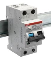 2csr275080r1065-ds201-m-b6-ac30 ABB RCBO, 6A Current Rating, 2P Poles, 30mA Trip Sensitivity, Type B, System Pro M Compact Range