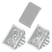 3842530361 Bosch Rexroth M8 Mounting Bracket, Connecting Component, Strut Profile 100 x 100 mm, Groove Size 10mm