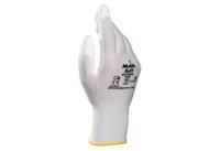 34549065 Mapa ULTRANE 549 White Polyurethane Work Gloves, Size 5, Polyurethane Coating