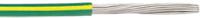 208-1052 RS PRO Green/Yellow 2.1mm² Hook Up Wire, 14 AWG, 41/0.25mm, 305m, PVC Insulation