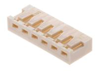 2124150300 Molex, 212415 Female Crimp Connector Housing, 2.5mm Pitch, 3 Way, 1 Row Right Angle