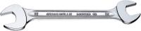 40033032 STAHLWILLE 4003 Series Double Ended Open Spanner, 30 x 32mm, 1/4in, Metric, Height Safe, 300 mm Overall