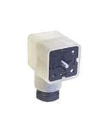 934411002-gdml-2016-led-24-gb-black Hirschmann GDML 2P+E DIN 43650 A, Female Solenoid Valve Connector with Indicator Light, 24 V Voltage