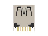 2438987-3 TE Connectivity Straight, Board Mount, Receptacle Type USB 3.2 A USB 3.2 USB Connector
