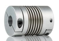 554454242 Huco Bellows Coupling, 45mm Outside Diameter, 16mm Bore, 63mm Length Coupler