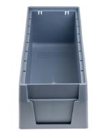 775-5306 RS PRO PP Storage Bin, 90mm x 117mm x 400mm, Blue
