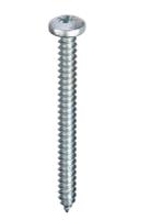 287-4076 RS PRO Bright Zinc Plated Steel Pan Head Self Tapping Screw, N°6 x 1.1/4in Long 32mm Long