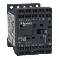 lp1k06013md3 Schneider Electric TeSys K LP1K Contactor, 230 V dc Coil, 3-Pole, 6 A, 3 kW, 3NO, 690 V ac