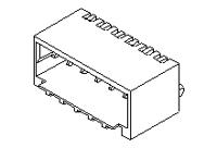 87438-1443 Molex Pico-SPOX Series Right Angle Surface PCB Header, 14 Contact(s), 1.5 mm Pitch, 1 Row, Shrouded