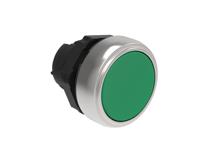 lpcb103 Lovato Platinum Series Green Spring Return Push Button Head, 22mm Cutout, IP66, IP67, IP69K