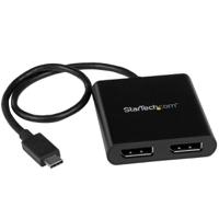 mstcdp122dp StarTech.com USB C to DisplayPort Adapter, USB 3.1, 2 Supported Display(s) - 4K @ 30Hz