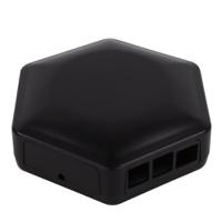 cbhex1-pi4-bk CAMDENBOSS Enclosure for Raspberry Pi, Black