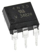 4n35 Vishay, 4N35 DC Input Transistor Output Optocoupler, Through Hole, 6-Pin PDIP