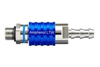 sqd02-sbbn-padm-be001 Amphenol Industrial Connector, Push Pull, 7/16 in Connector, Socket, Female, SQD02 Series