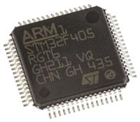 stm32f411ret6 STMicroelectronics STM32F411RET6, 32 bit ARM Cortex M4, STM32F411RE Microcontroller, 100 MHz, 512kB FLASH, 64-Pin LQFP
