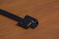 547-4406 RS PRO Cable Tie, Releasable, 450mm x 10 mm, Metallic 316 Stainless Steel, Pk-100