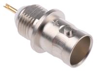 j01003a0619 Telegartner, Jack Panel Mount BNC Connector, 75Ω, Solder Termination, Straight Body