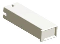 172074-1 TE Connectivity, Positive Lock .187 Mk II 1 Way Nylon Crimp Terminal Housing, 6.35mm Tab Size, Natural