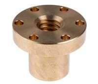 862-5339 RS PRO Flanged Round Nut For Lead Screw, For Shaft Dia. 20mm